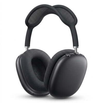 هدست بلوتوثی اپل مدل AirPods Max 2024 با نویز کنسلینگ فعال (ANC)، نویز کنسلینگ میکروفون (ENC)، قابلیت پخش صدای محیطی (Transparency)، درگاه شارژ USB Type-C، مقاوم در برابر رطوبت و عرق