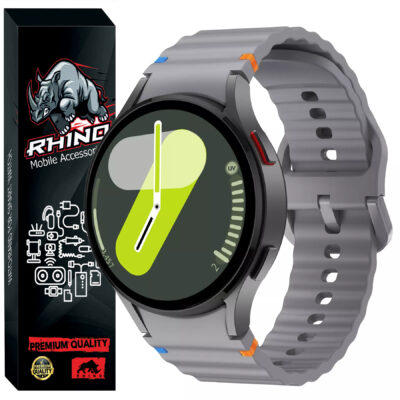 بند راینو مدل W7-Sport مناسب برای ساعت هوشمند سامسونگ Galaxy Watch 4/5/6/7/FE سایز 40/42/43/44/46/47 میلی متری