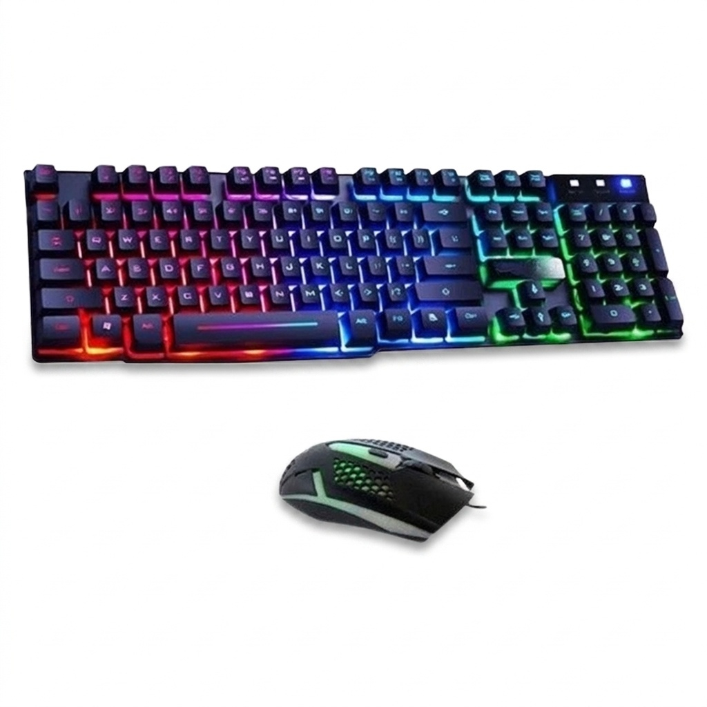 کیبورد و ماوس گیمینگ یوسیتک مدل CO 3080G، سوییچ ممبران، Full-Size، نورپردازی RGB کیبورد و ماوس گیمینگ یوسیتک مدل CO 3080G، سوییچ ممبران، Full-Size، نورپردازی RGB